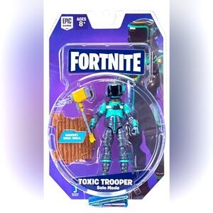 Fortnite Toxic Trooper Solo Mode 4" Action Figure NIB